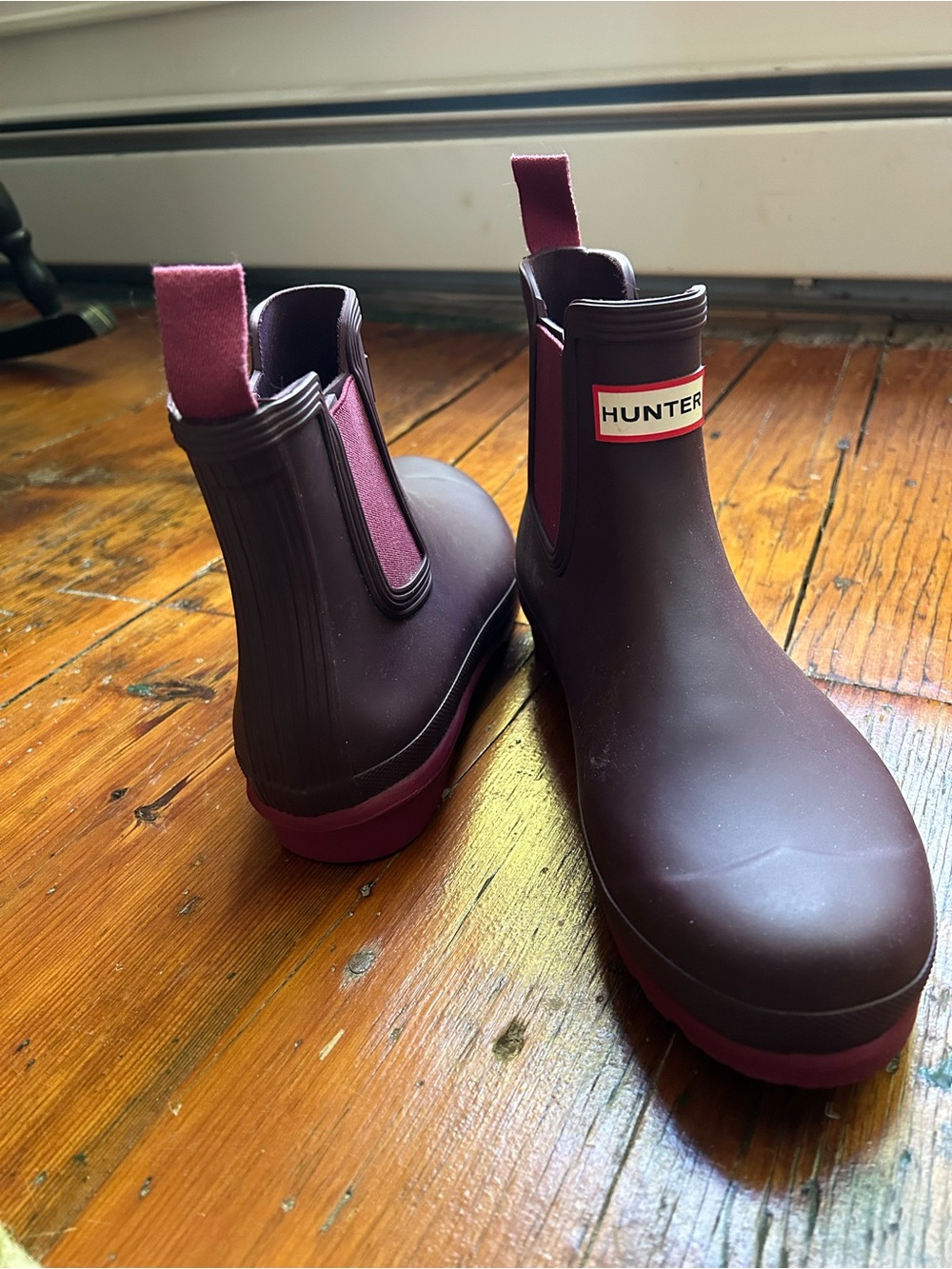 Hunter Ankle Rubber Boots sz 10
